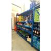 Image 5 : BLUE COMMERCIAL RACKING UNIT WITH 6- 8' UPRIGHTS, 34- 8' SIDE RAILS & ALUMINUM PANEL DECKING