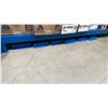 Image 6 : BLUE COMMERCIAL RACKING UNIT WITH 6- 8' UPRIGHTS, 34- 8' SIDE RAILS & ALUMINUM PANEL DECKING