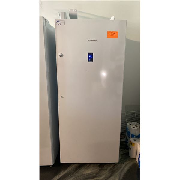 INSIGNIA NS-UZ21WHO-C WHITE UPRIGHT FREEZER UNIT *CONTENTS NOT INCLUDED* *LAST DAY REMOVAL*