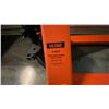 Image 4 : ULINE H-3029 ORANGE 5500LB CAPACITY PALLET TRUCK