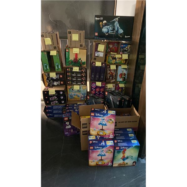 LARGE GROUP OF ASSORTED LEGO SETS *ITEMS ARE LOCATED OFFSITE*