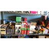 Image 4 : ULINE 4 TIER SHELVING UNIT WITH ASSORTED GAMES, PUZZLES, KIDS TOYS