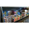 Image 5 : ULINE 4 TIER SHELVING UNIT WITH ASSORTED GAMES, PUZZLES, KIDS TOYS