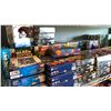 Image 6 : ULINE 4 TIER SHELVING UNIT WITH ASSORTED GAMES, PUZZLES, KIDS TOYS