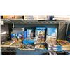 Image 4 : ULINE 4 TIER SHELVING UNIT WITH ASSORTED STATIONERY ITEMS, CRAYOLA SETS, COLOURING BOOKS & MORE
