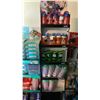 Image 3 : LARGE GROUP OF ASSORTED ITEMS- SISTEMA FOOD CONTAINERS, WATER BOTTLES, PENS, MARKERS
