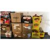 Image 3 : ULINE 6 TIER SHELVING UNIT WITH ASSORTED ITEMS- CANNED GOODS, CONDIMENTS, SPICES, TEA, CANDY, TOYS &