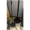 Image 5 : DANBY SMALL BLACK BAR FRIDGE, COAT TREE & FLOOR LAMP