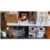 Image 5 : LARGE GROUP OF PAPER SHOPPING BAGS, PRINTER, LED LIGHT, GARBAGE BAGS, FOLDING TABLE, WATER