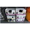 Image 7 : LARGE GROUP OF PAPER SHOPPING BAGS, PRINTER, LED LIGHT, GARBAGE BAGS, FOLDING TABLE, WATER