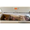Image 1 : CONTENTS OF 3 FREEZERS -BEEF STEAKS, GROUND BEEF, CHICKEN THIGHS, BAKED GOODS, ICE CREAM, PIES,
