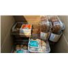 Image 4 : CONTENTS OF 3 FREEZERS -BEEF STEAKS, GROUND BEEF, CHICKEN THIGHS, BAKED GOODS, ICE CREAM, PIES,