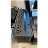 Image 4 : GROUP OF ASSORTED OFFICE ITEMS- WATER ACTIVATED TAPE DISPENSER, COMPUTER MONITOR, BACK-UPS600,