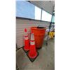 Image 4 : ULINE METAL 2 TIER CART, LITTLE GIANT STEP LADDER, ULINE MOBILE GARBAGE CAN, 2 PYLONS & SMALL
