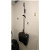 Image 7 : CONTENTS OF BATHROOM- MOP BUCKET, VACUUM, CLEANING SUPPLIES, CABINET, GARBAGE CAN & MORE