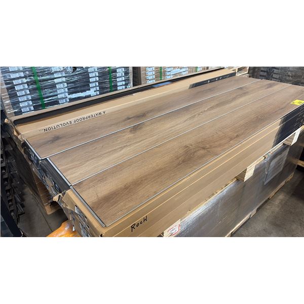 1273.12 SQFT AQUAFIX COLLECTION GRAND CRU EVOLVED 8MM COLOR: ROCHEBELLE STONE PLASTIC COMPOSITE