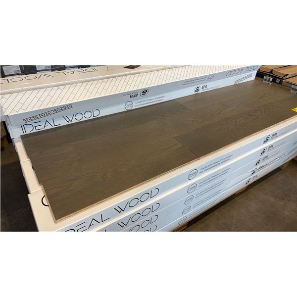 1137.95 SQFT IDEALWOOD 1/2 INCH COLOR: OAK MASKARA ENGINEERED HARDWOOD FLOOR
