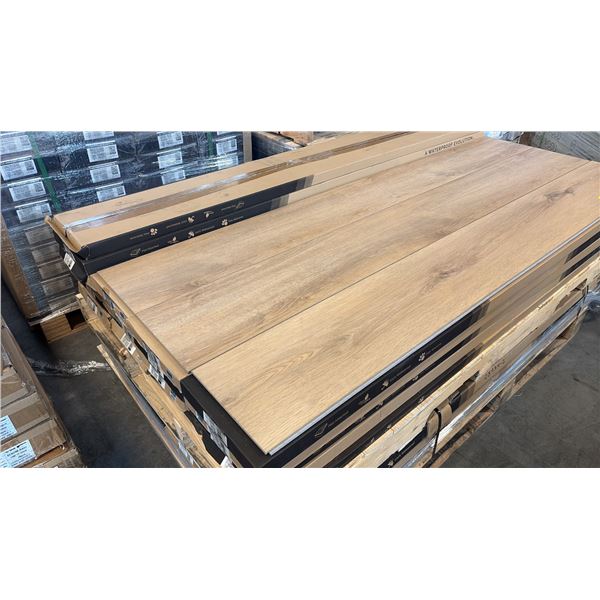 906.88 SQFT AQUAFIX COLLECTION 8MM COLOR: MONTUSSE STONE PLASTIC COMPOSITE FLOORING