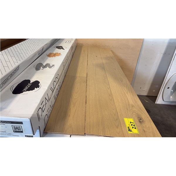 1241.40 SQFT IDEALWOOD 1/2 INCH COLOR: OAK EMORY ENGINEERED HARDWOOD FLOOR