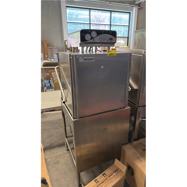 JACKSON HIGH PRESSURE STAINLESS STEEL DISH WASHER