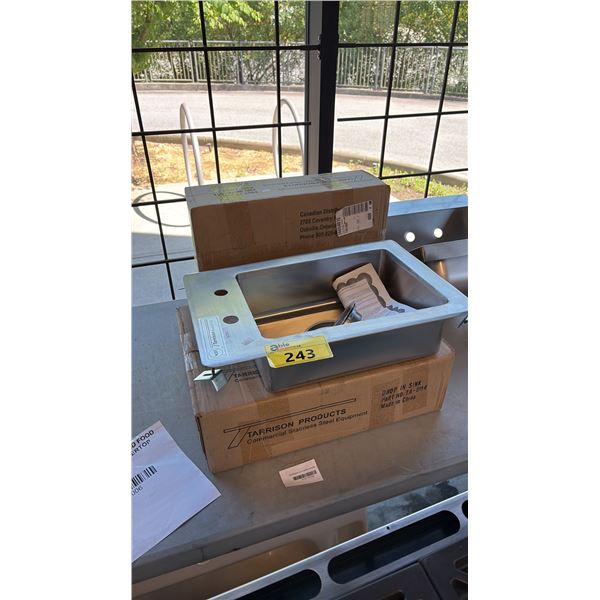 TARRISON TA-DI14-KIT 13" X 20" X 5" DROP-IN SINKS