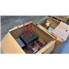 Image 3 : COMMERCIAL KITCHEN ITEMS INCL STACKED WHITE CERAMIC DISHES, KITCHEN ORGANIZERS AND MORE
