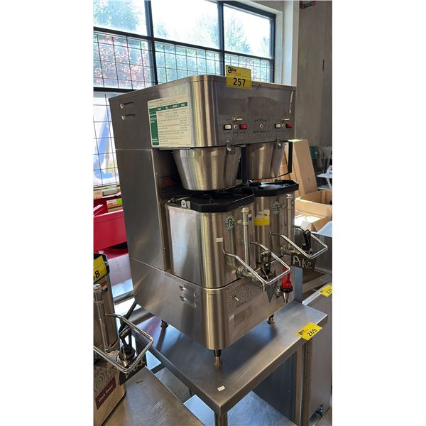 GRINDMASTER-CECILWARE P-400EST HIGH-VOLUME, TWIN-SHUTTLE COMMERCIAL COFFEE BREWER