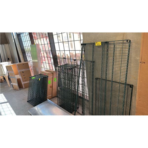 18X60 CHROME SHELF, 18X48 METROSEAL III SHF SHELF AND MORE