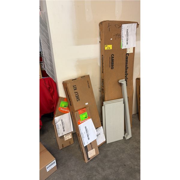 CAM SHELVING MODULAR STORAGE COMPONENT SHELVING