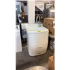 Image 1 : WHITE UTILITY LAUNDRY SINK W/ CABINET BASE D22" X W26" X H39"