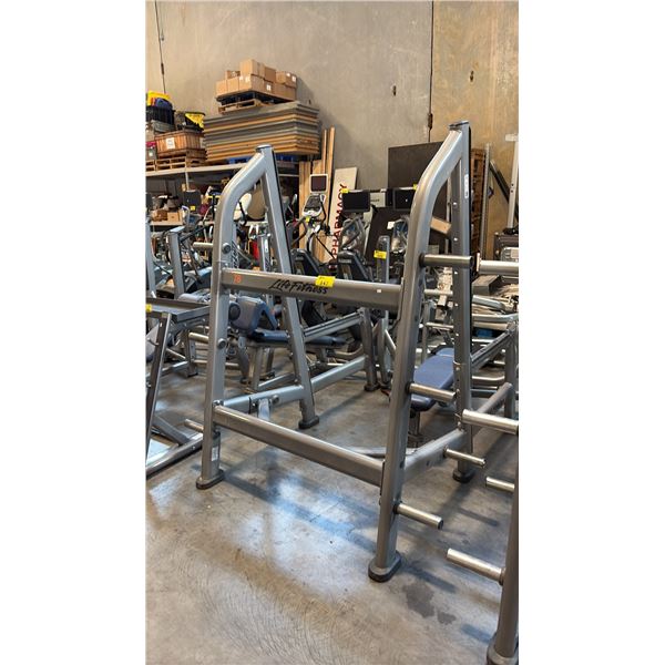 LIFE FITNESS OLYMPIC SQUAT RACK STATION