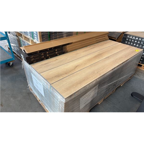 1918.4 SQFT AQUAFIX COLLECTION GRAND CRU EVOLVED 8MM COLOR: SAINT-PIERRE STONE PLASTIC COMPOSITE