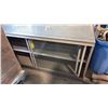 Image 2 : 2 METAL SLIDING GLASS-DOOR CABINETS, 4-DRAWER PLASTIC STORAGE, PLUMBING FIXTURES AND MORE