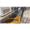 Image 1 : ULINE H-1043 STANDARD INDUSTRIAL, MANUAL PALLET TRUCK 48 X 27-INCH FORK SIZE 5,500 LBS CAPACITY
