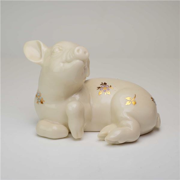 Lenox China Jewels Collection Portly Pig