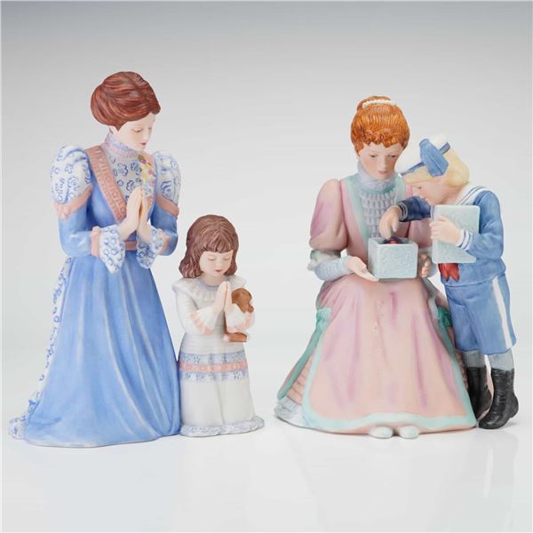 2pc Lenox Fine Porcelain Figurines Bedtime Prayers and The Present