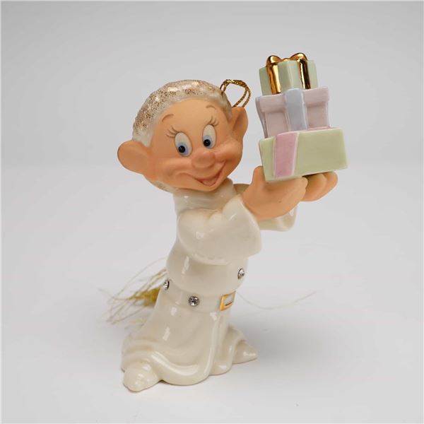 Lenox Disney Ornament, Dopey's Holiday Surprise