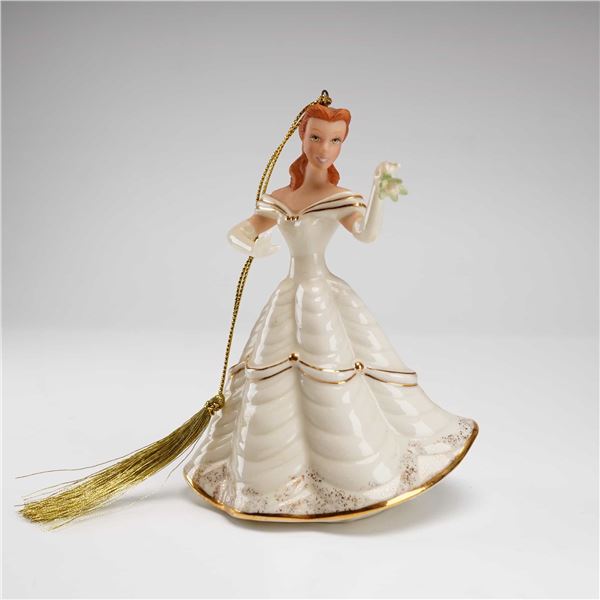 Lenox, Christmastime Belle Disney Ornament