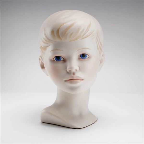 Cybis Porcelain Bust, Head of Boy