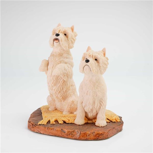 Border Fine Arts Scotland Figurine, Pair of Westies