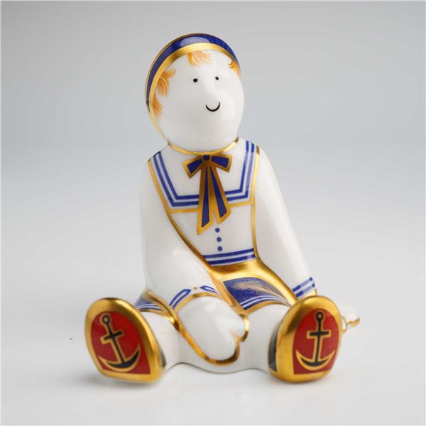Royal Crown Derby Figurine, Ragdoll Sailor