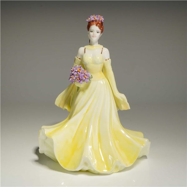 Coalport Bone China The Flower Ladies Collection Figurine, Dearest Iris