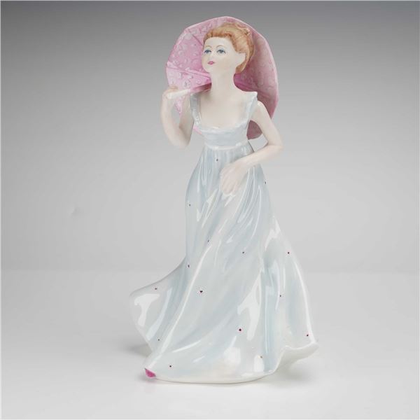 Coalport Ladies of Fashion Figurine, L'Ombrelle