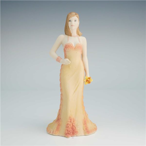 Coalport Porcelain Beau Monde Collection Figurine, Yasmin