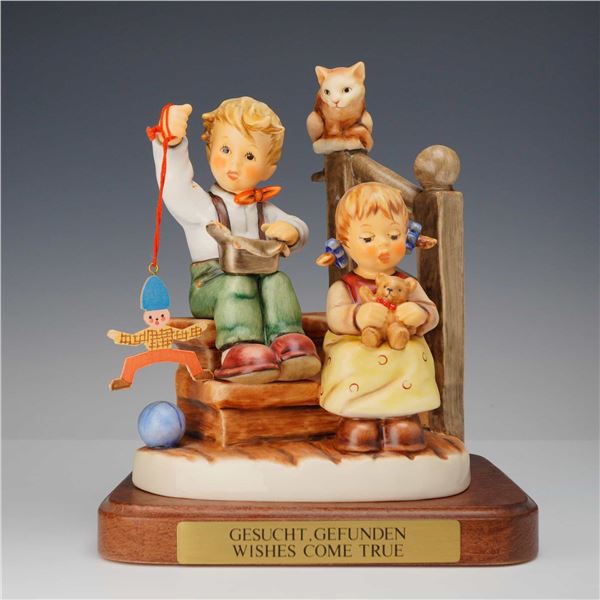 Goebel Hummel, Wishes Come True Figurine with Base