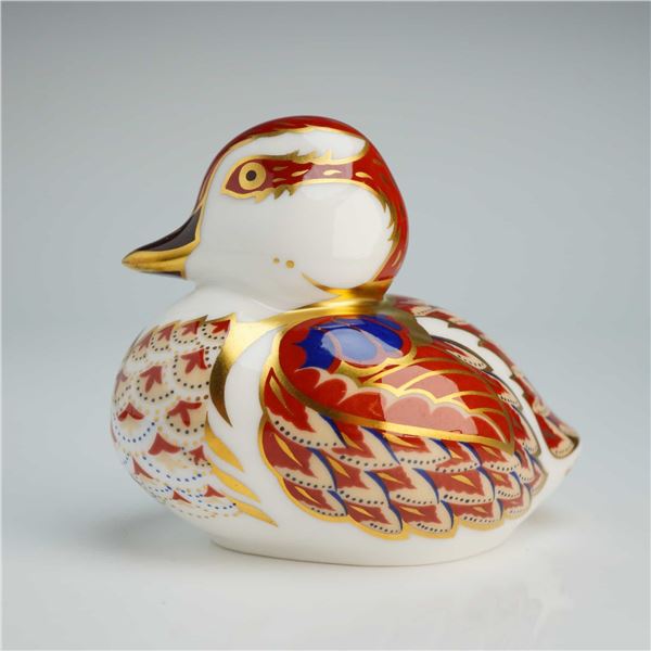 Royal Crown Derby Imari Paperweight Collection Sitting Duckling