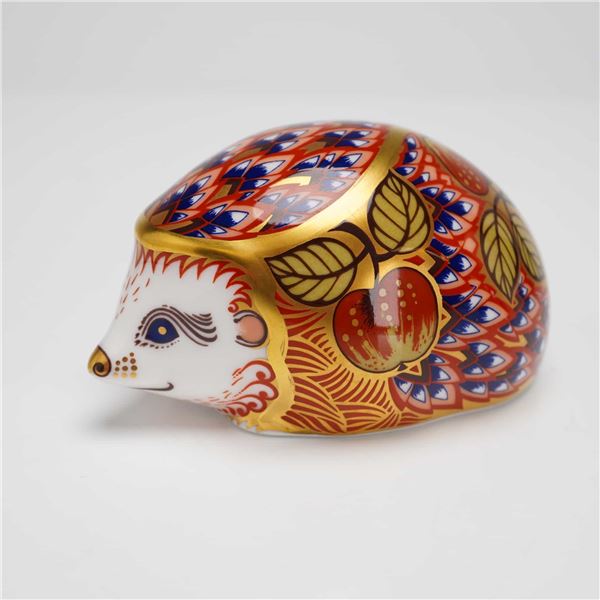 Royal Crown Derby Orchard Hedgehog Paperweight