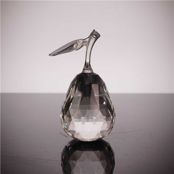 Swarovski Crystal Small Pear Figurine