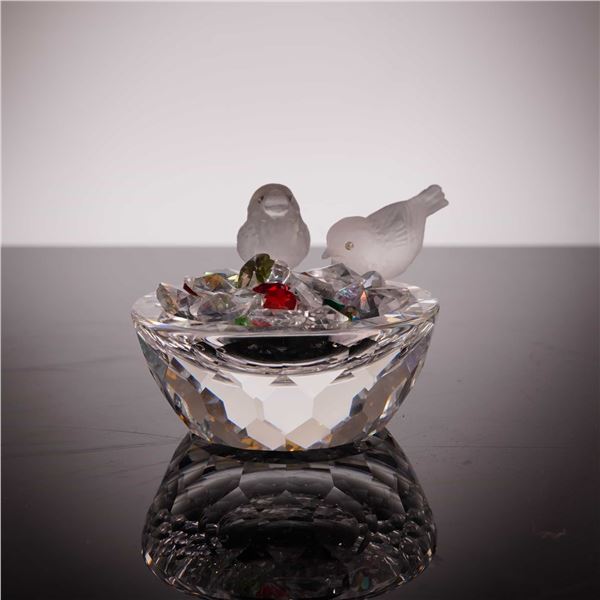 Swarovski Crystal Bird Bath 10029