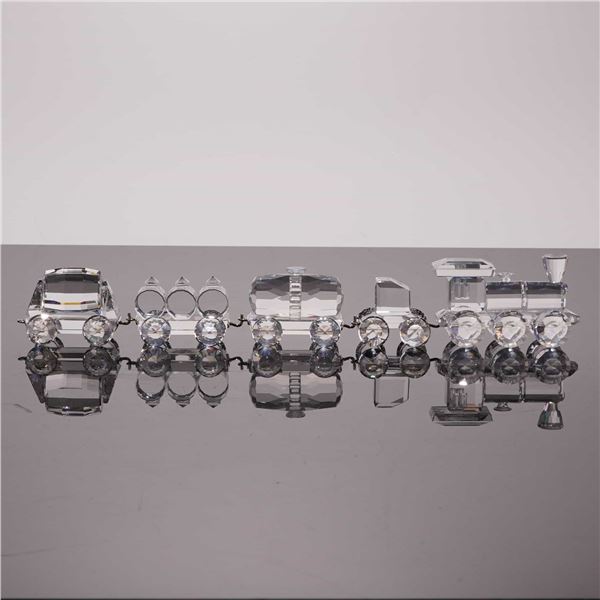 Swarovski Express Train Set, When We Were Young Collection, 8.5 Inches